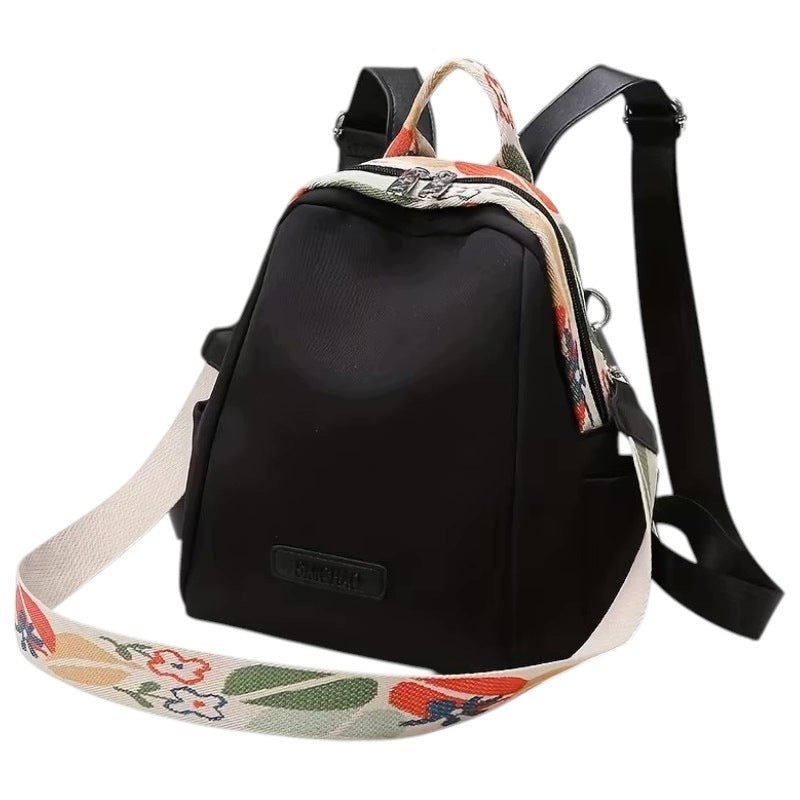 Backpack Women's Bag BLACK Small 2in1 Backpack