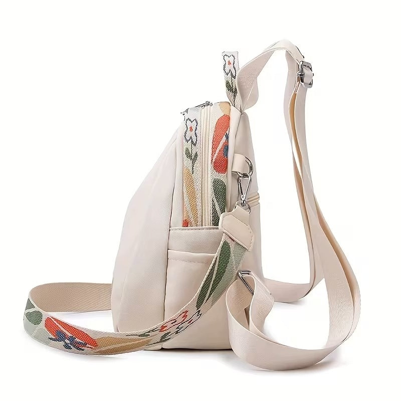 Backpack Women's Bag Beige Cream 2in1 Backpack Packaging status original