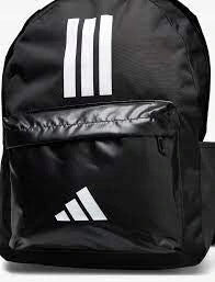 Backpack adidas Classic 3-Stripes black and white JD9563