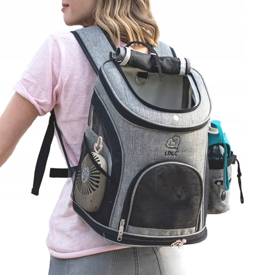 Backpack bag cat dog carrier L BLACK PS Manufacturer code 5900100717837