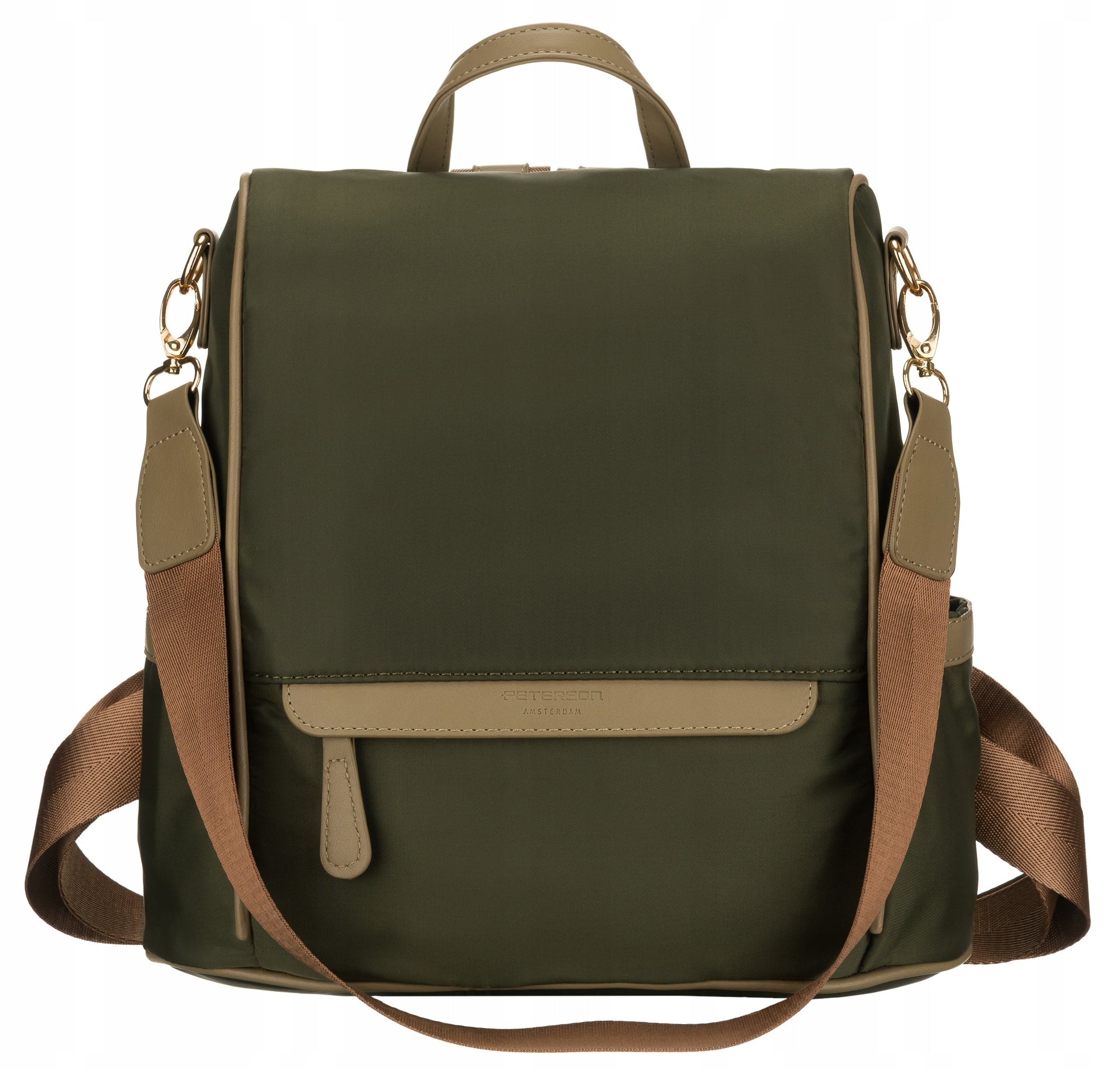 Backpack city bag women's roomy backpack fashionable safe Peterson Brand Peterson