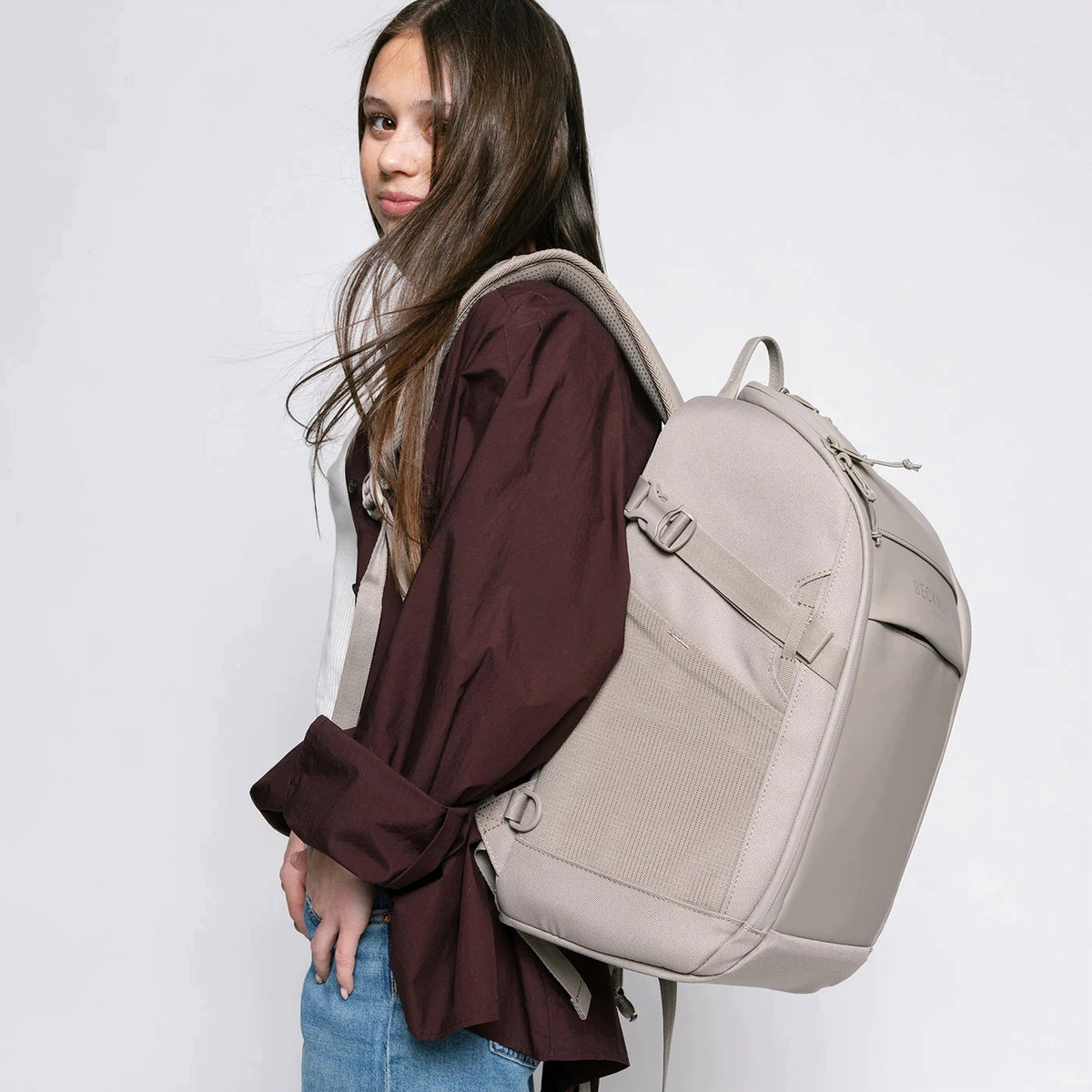 Backpack, ergonomic backpack, 20 L, STREET BOLD - Warm Grey Color multicolor