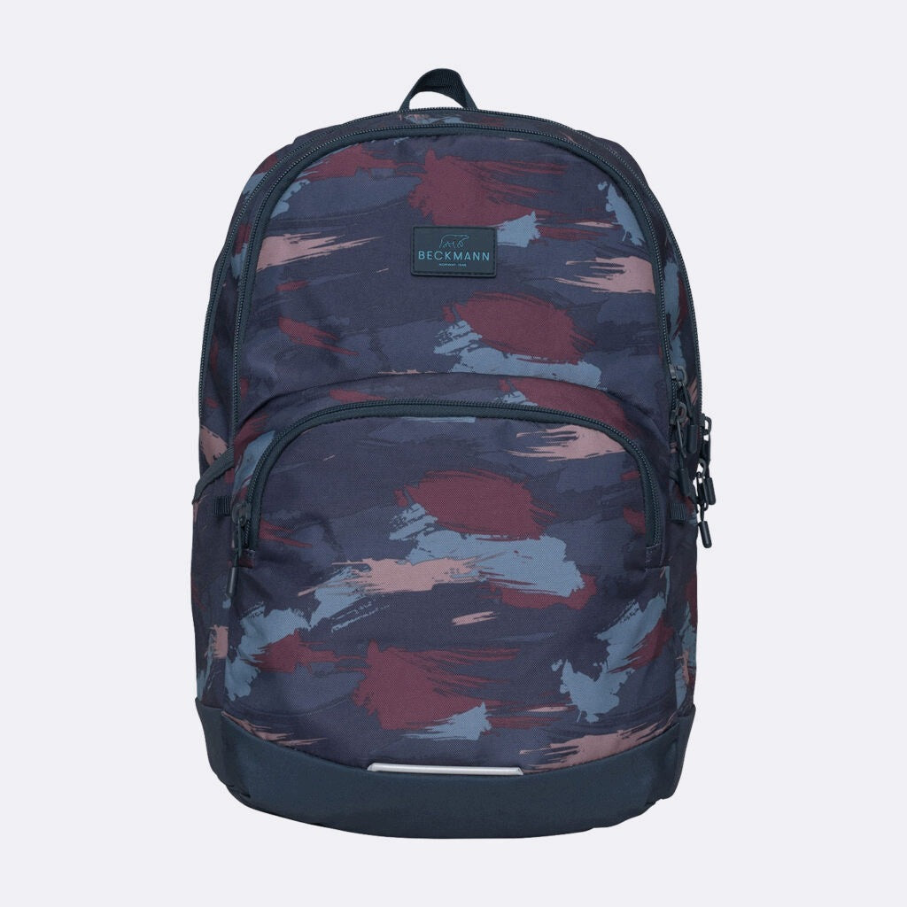 Backpack, ergonomic backpack, 30L, sport junior blue with brush