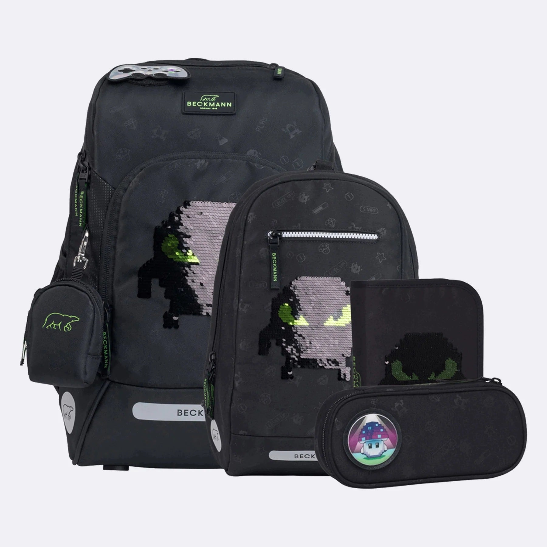 Backpack, ergonomic backpack with airbag, Active Air FLX 6 set