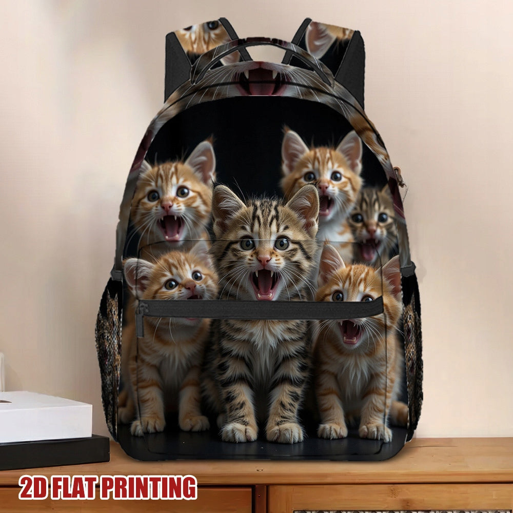 Backpack for Everyday Use - Little Cat 3D Print