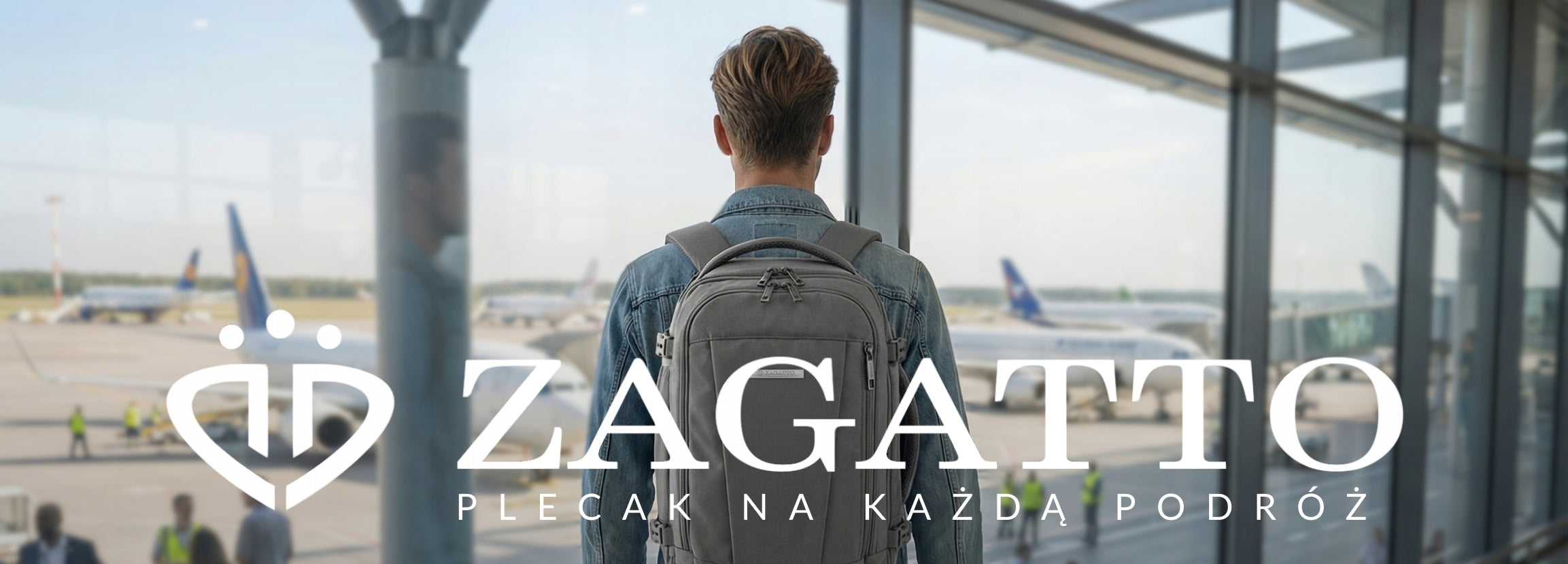 Backpack for aircraft RYANAIR 40x30x20 cabin tourist luggage ZAGATTO Packaging status original