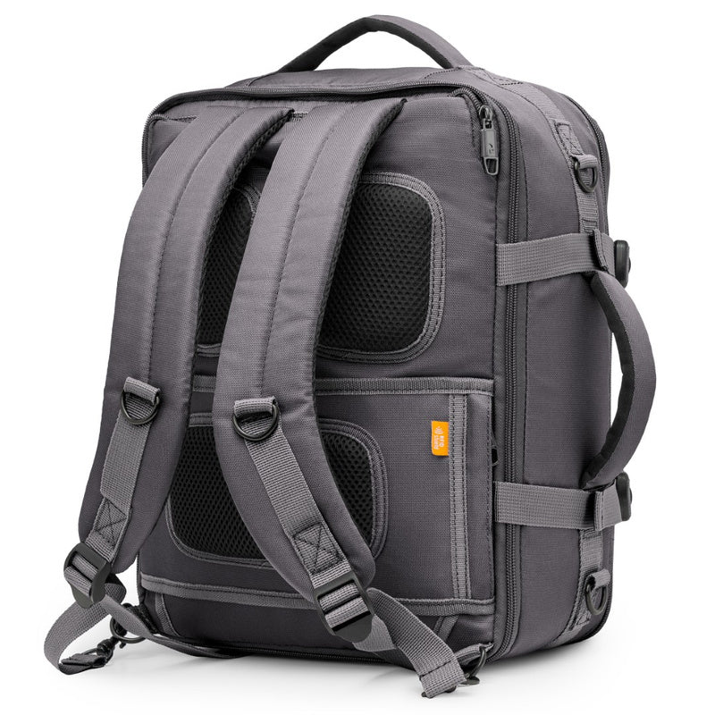 Backpack for airplane PUCCINI PM90172 grey, hand luggage 40x30x20cm Brand PUCCINI