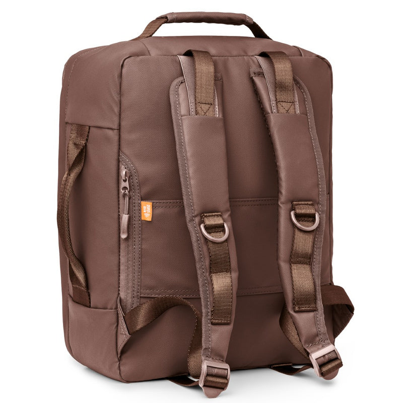 Backpack for airplane Puccini PM90361 brown hand luggage Wizzair/ Ryanair Brand PUCCINI