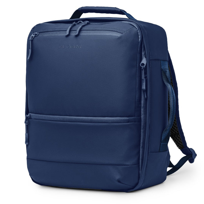 Backpack for airplane Puccini PM90361 navy blue hand luggage Wizzair/ Ryanair Packaging status original