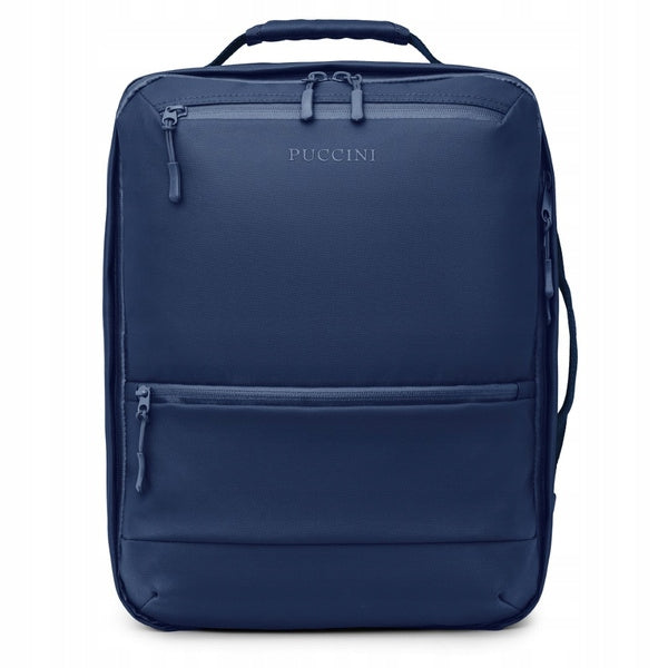 Backpack for airplane Puccini PM90361 navy blue hand luggage Wizzair/ Ryanair