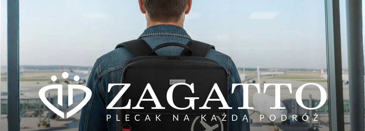 Backpack for airplane RYANAIR 40x30x20 cabin tourist luggage ZAGATTO Packaging status original
