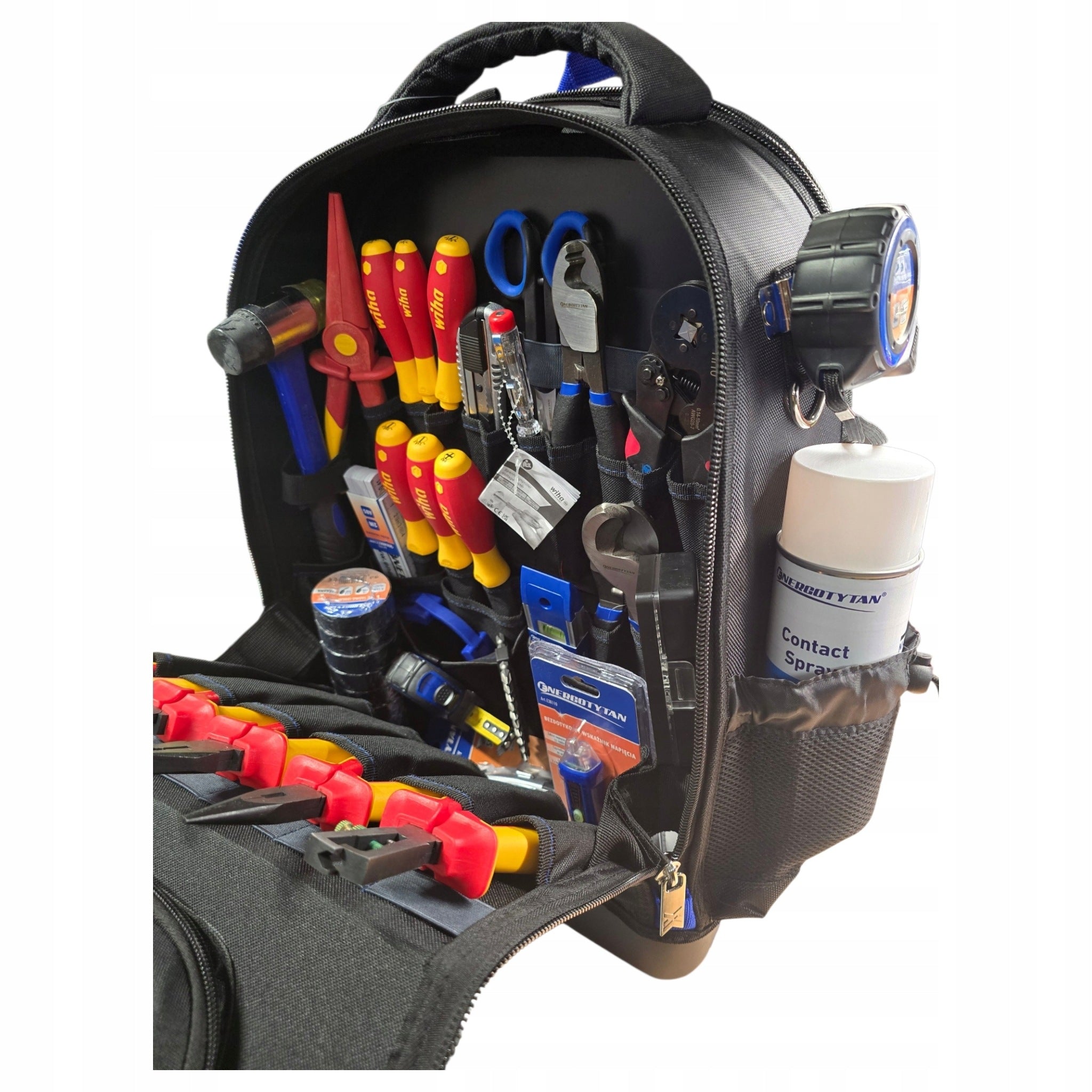 Backpack for electrician Dewalt Wiha ENERGOTYTAN KNIPEX SET ELECTRICIAN 95 pcs. Manufacturer code LBOXX35