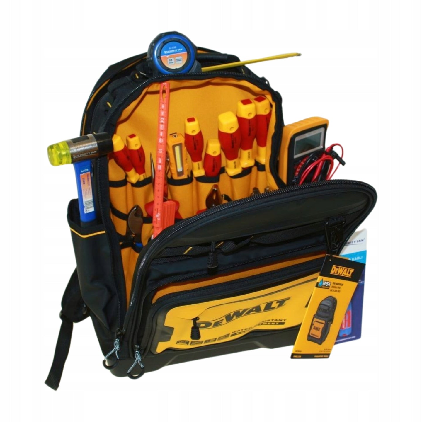 Backpack for electrician / Suitcase Dewalt Wiha Energotytan / 85 pieces Packaging status original