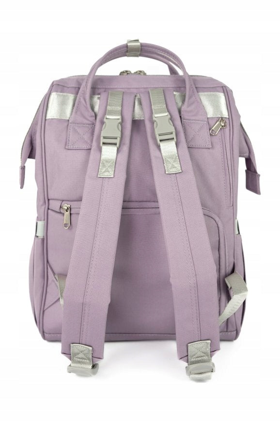 Backpack for mom Himawari Keeper - waterproof organizer large Lavender Brand Himawari