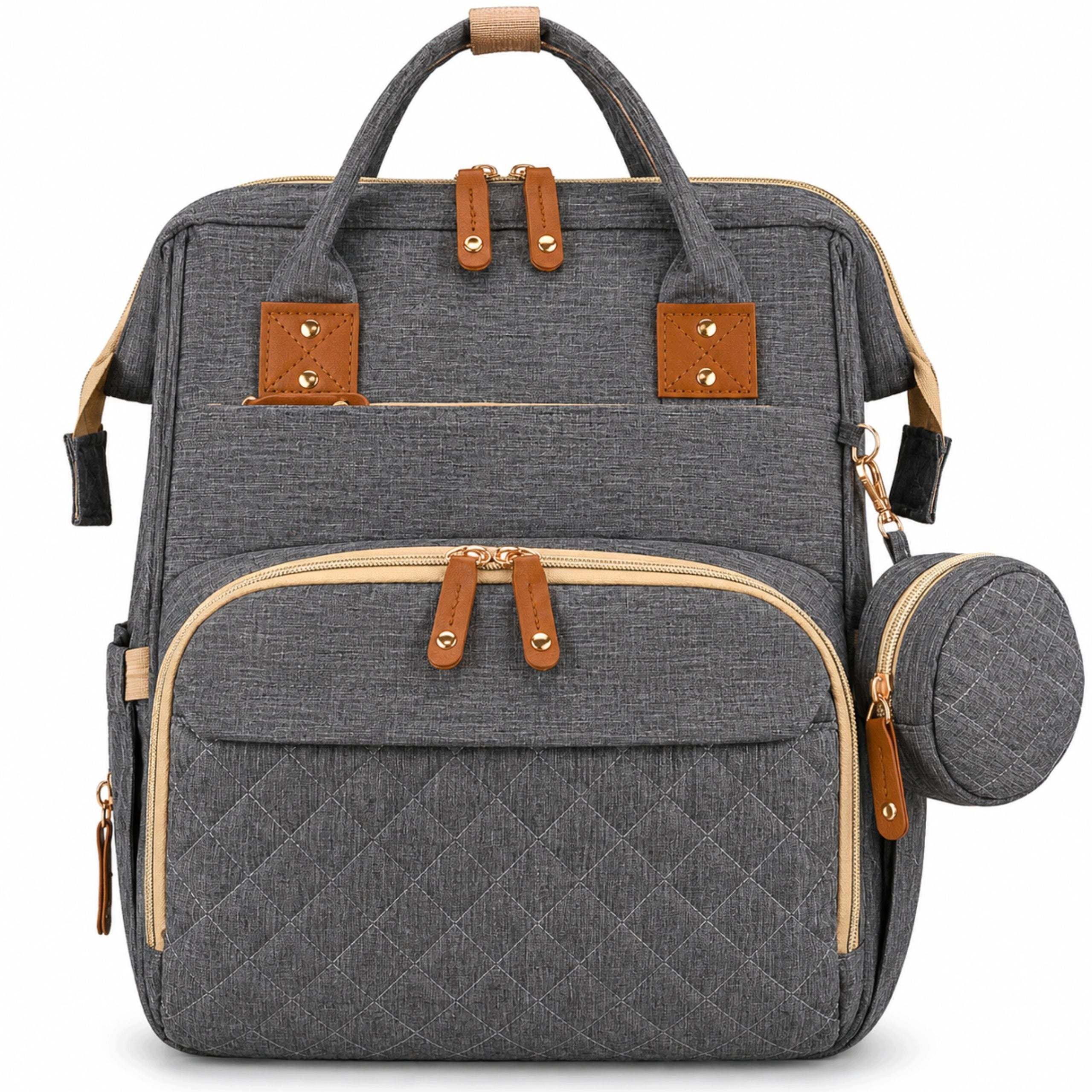 Backpack for mom for stroller Peterson mommy bag waterproof roomy pocket