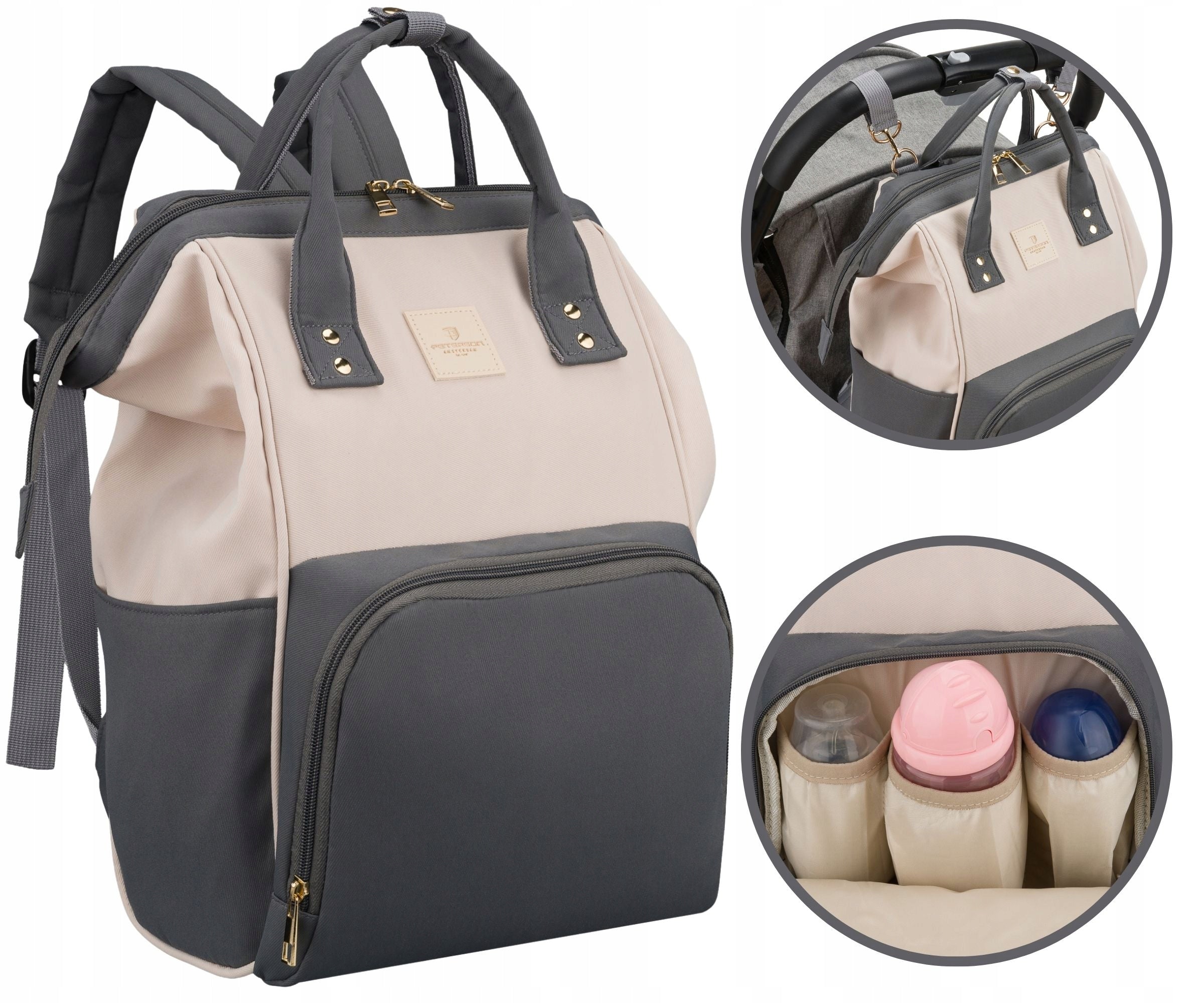 Backpack for mom to stroller organizer stroller bag mommy bag Peterson