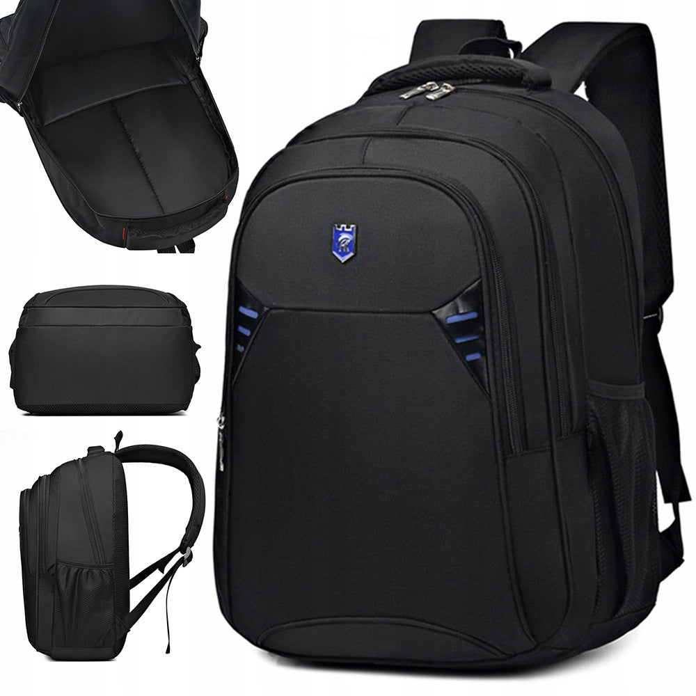 Backpack for school city work elegant black ergonomic Brand no brand