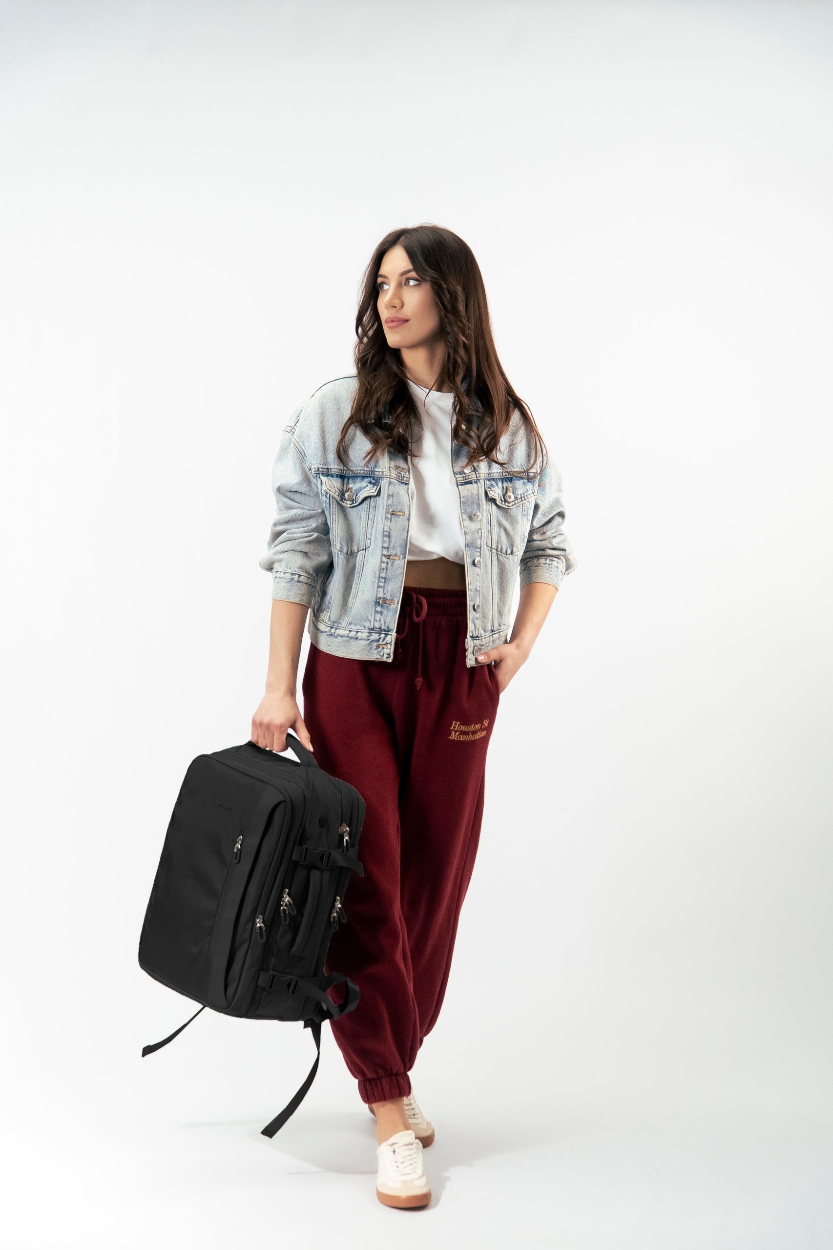 Backpack free hand luggage aircraft WIZZAIR RYANAIR extended WINGS Packaging status original