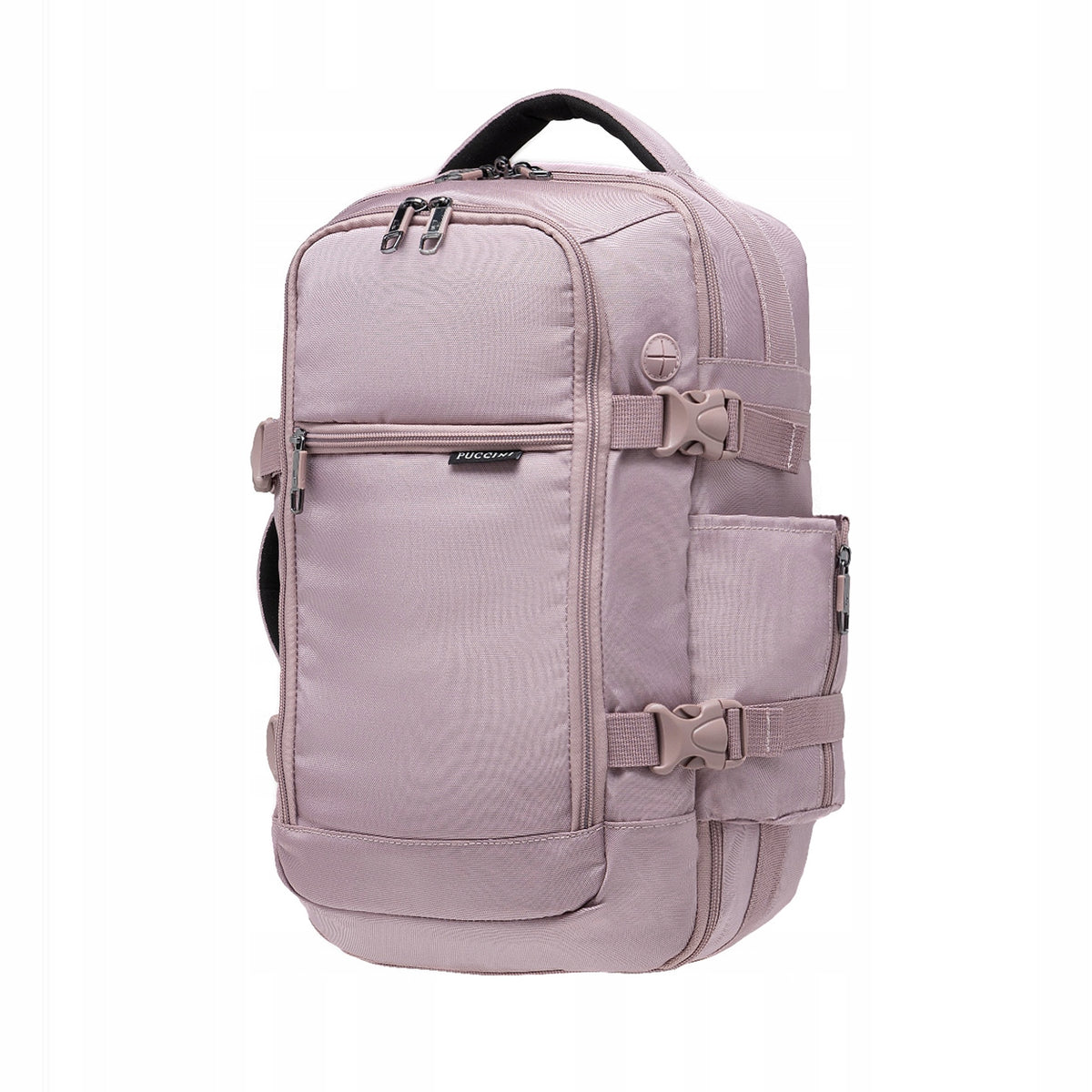 Backpack hand luggage for aircraft Puccini PM90171-3C pink