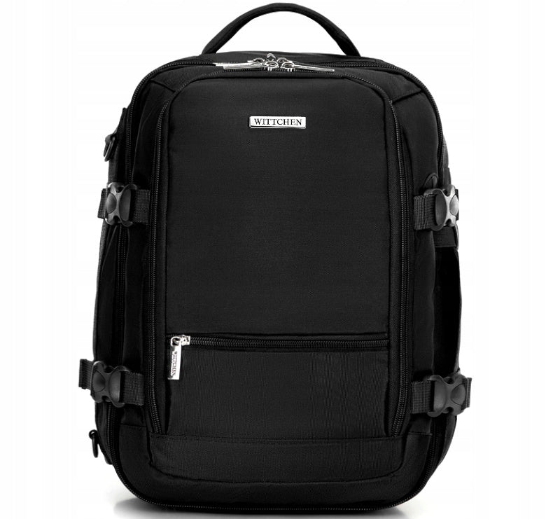 Backpack hand luggage for aircraft WITTCHEN 29-3P-000-10B black 40x30x20cm