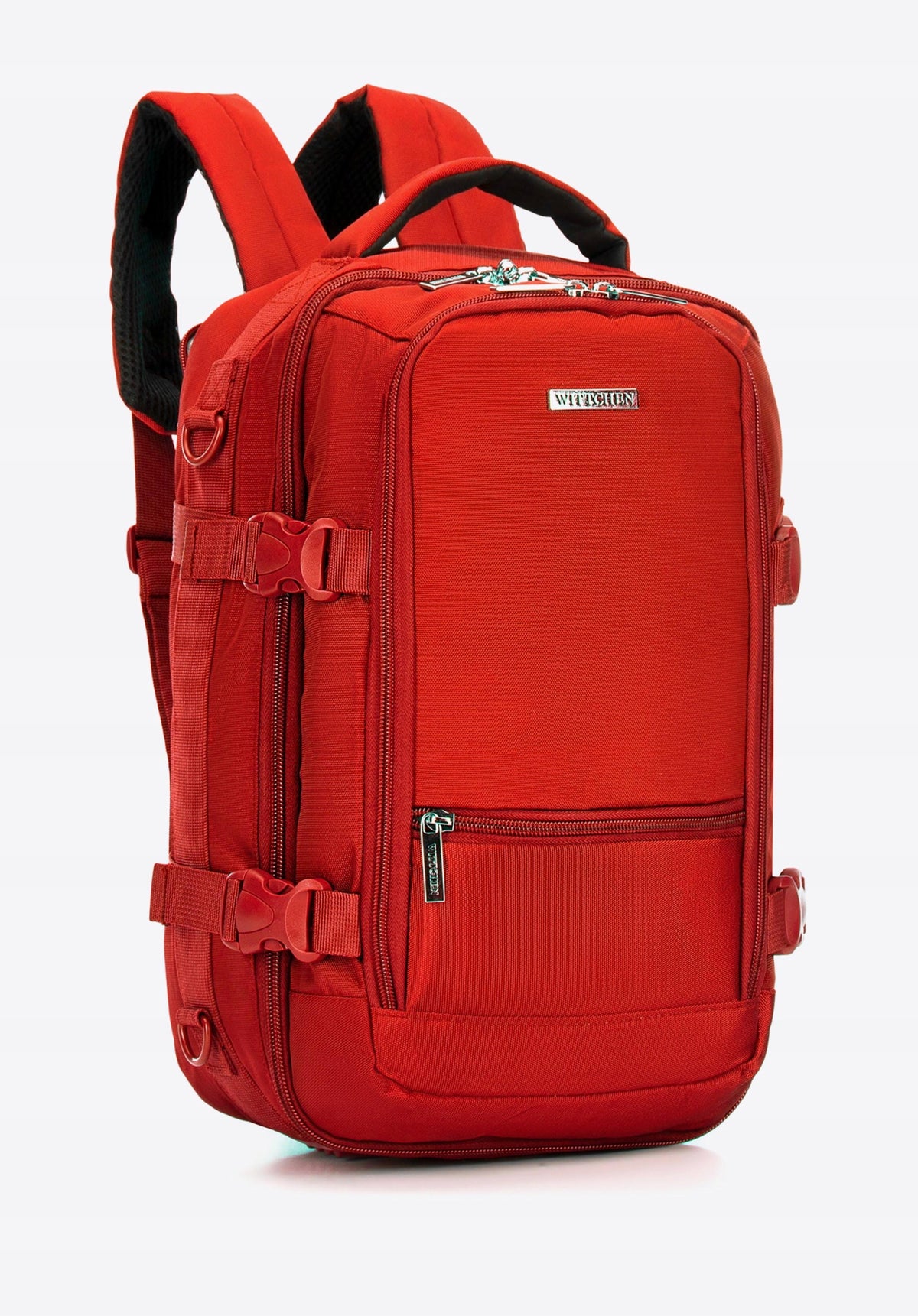 Backpack or shoulder bag multifunctional for airplane WITTCHEN red Brand WITTCHEN