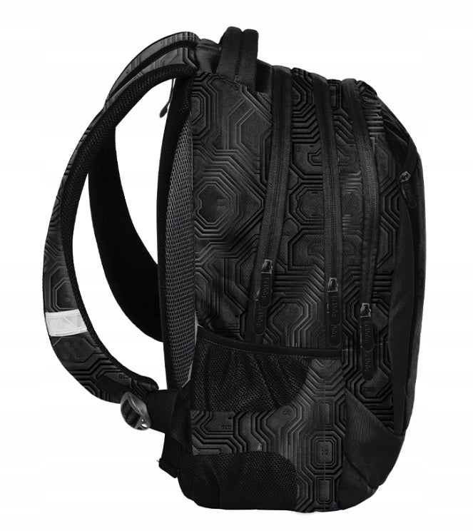 Backpack school satchel Cyberhack BeUniq black Manufacturer code BU26CH-2808