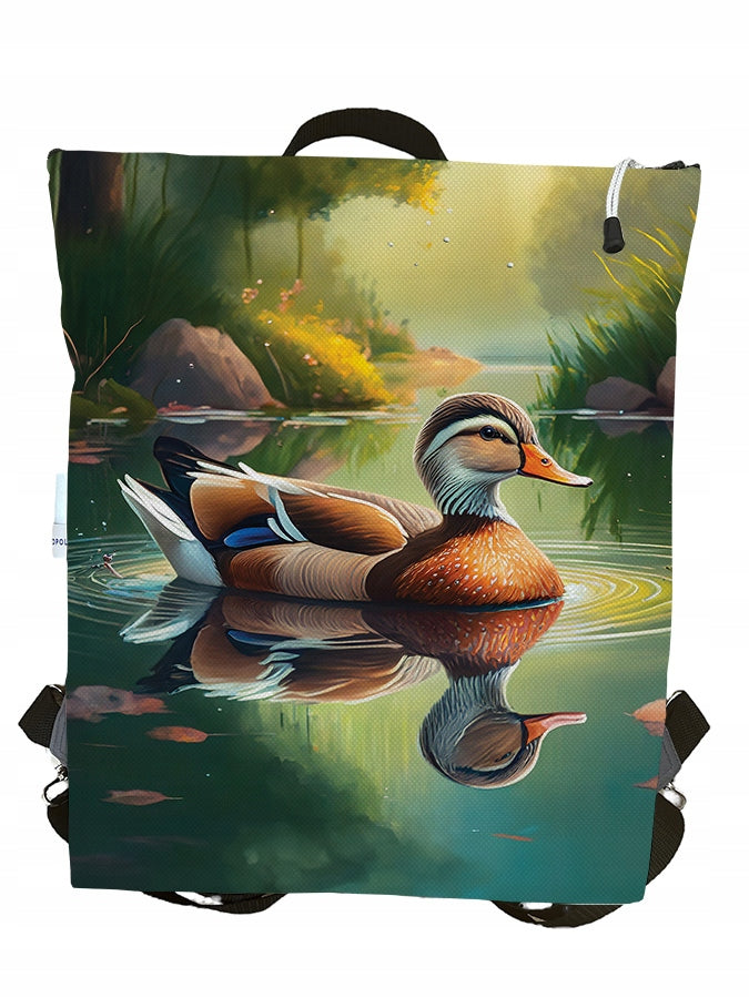 Backpack with Duck / Backpack / Waterproof / Zipper / Lining / Duck