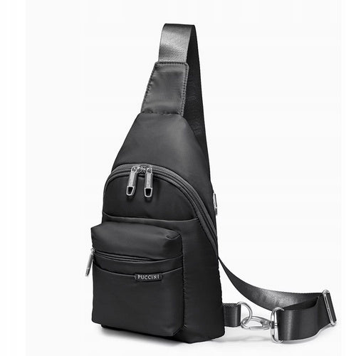 Backpack with one brace PUCCINI TM243 1 Black