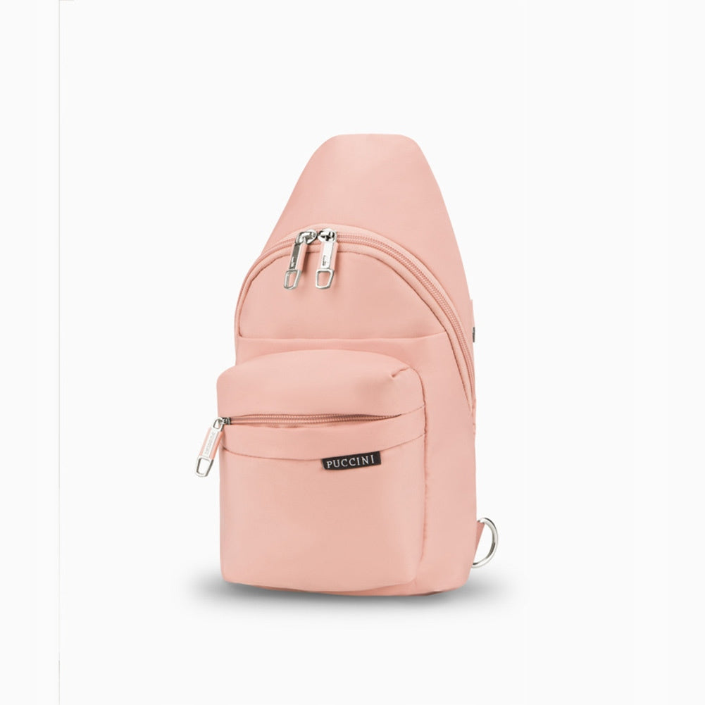 Backpack with one brace PUCCINI TM243 3C Pink Brand PUCCINI