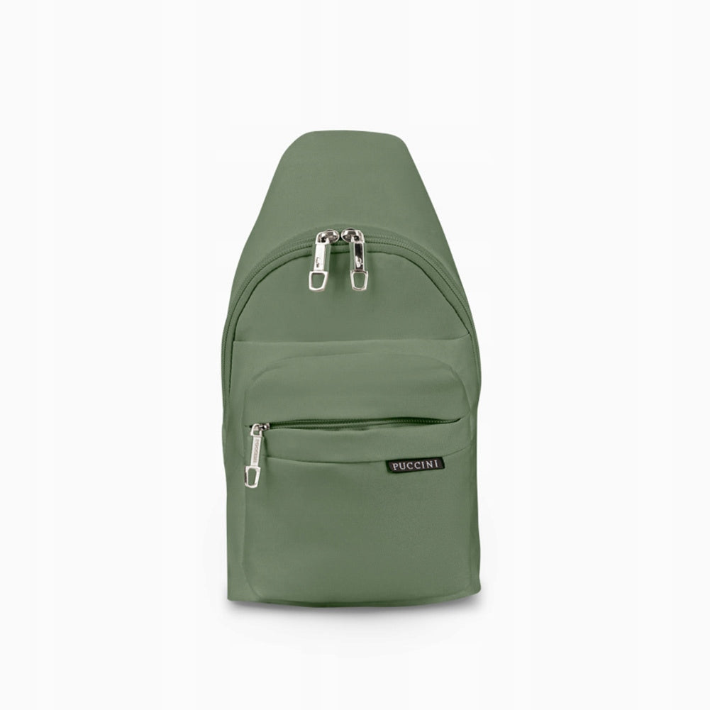 Backpack with one brace PUCCINI TM243 5 Green Gender unisex