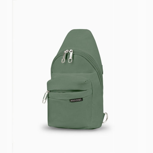 Backpack with one brace PUCCINI TM243 5 Green