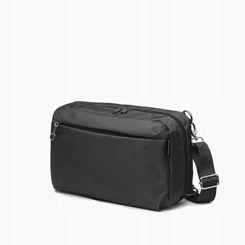 Backpack with one shoulder PUCCINI CEDAR COLLECTION TM249 1 Black Brand PUCCINI