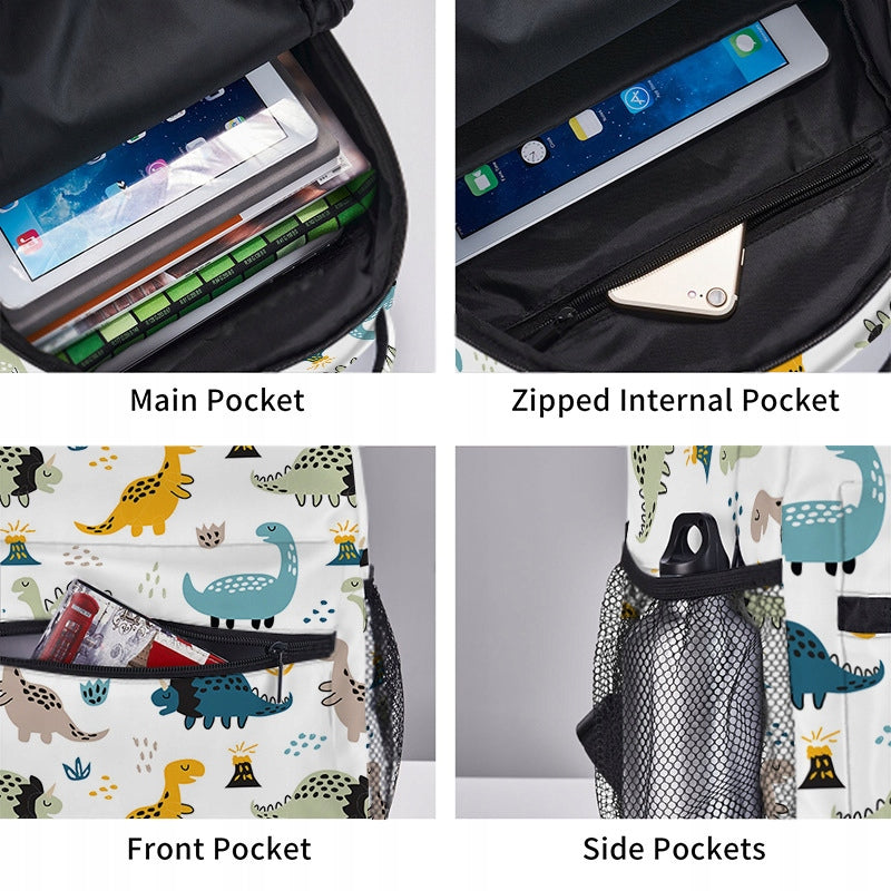 Backpack with skull print Brand no brand