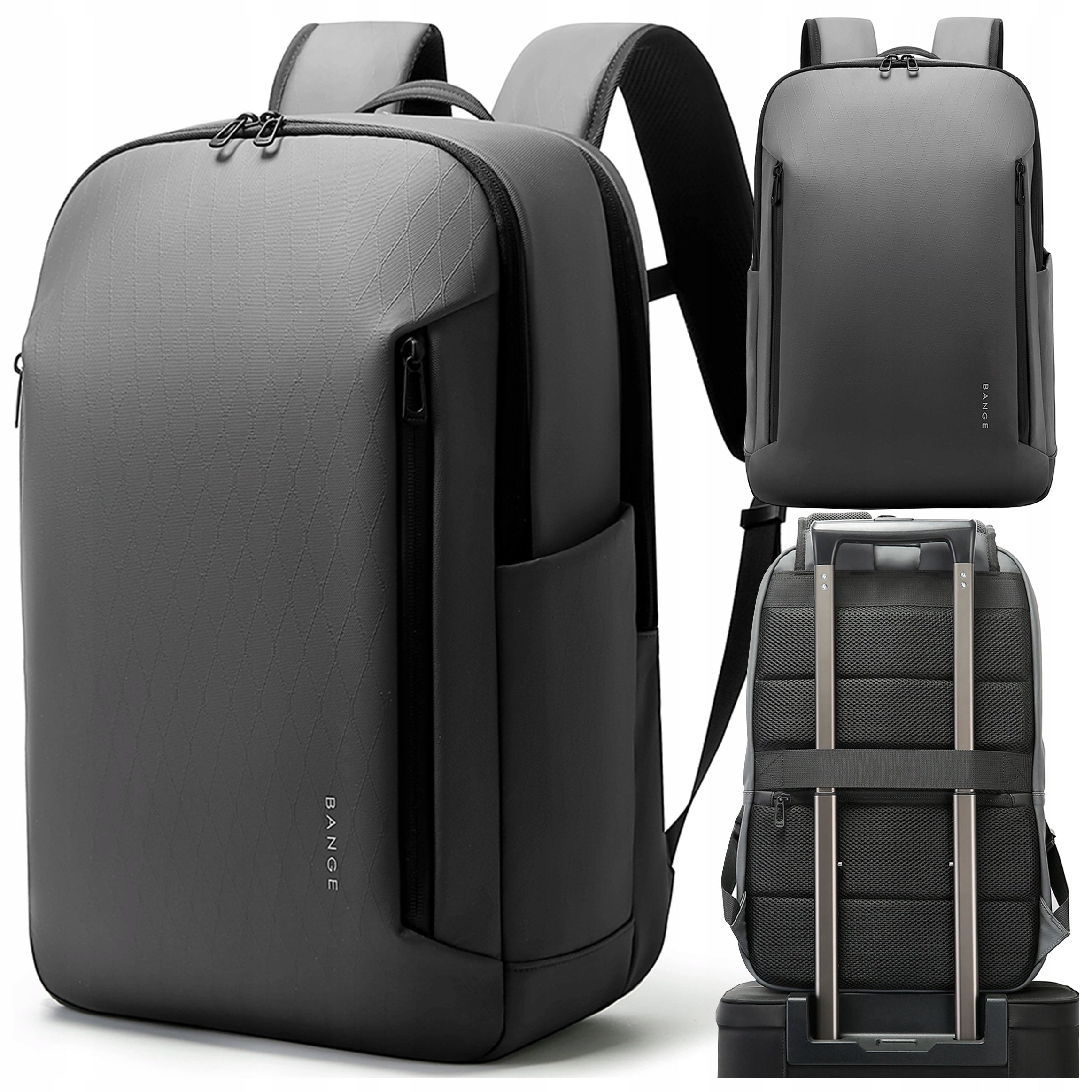 Backpack with space for a 15.6" laptop for work capacious functional urban