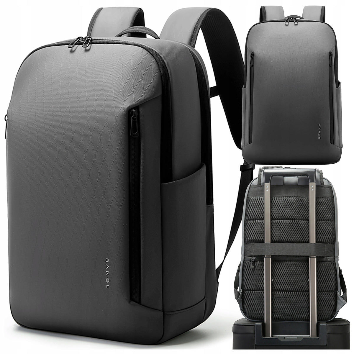 Backpack with space for a 15.6" laptop for work capacious functional urban