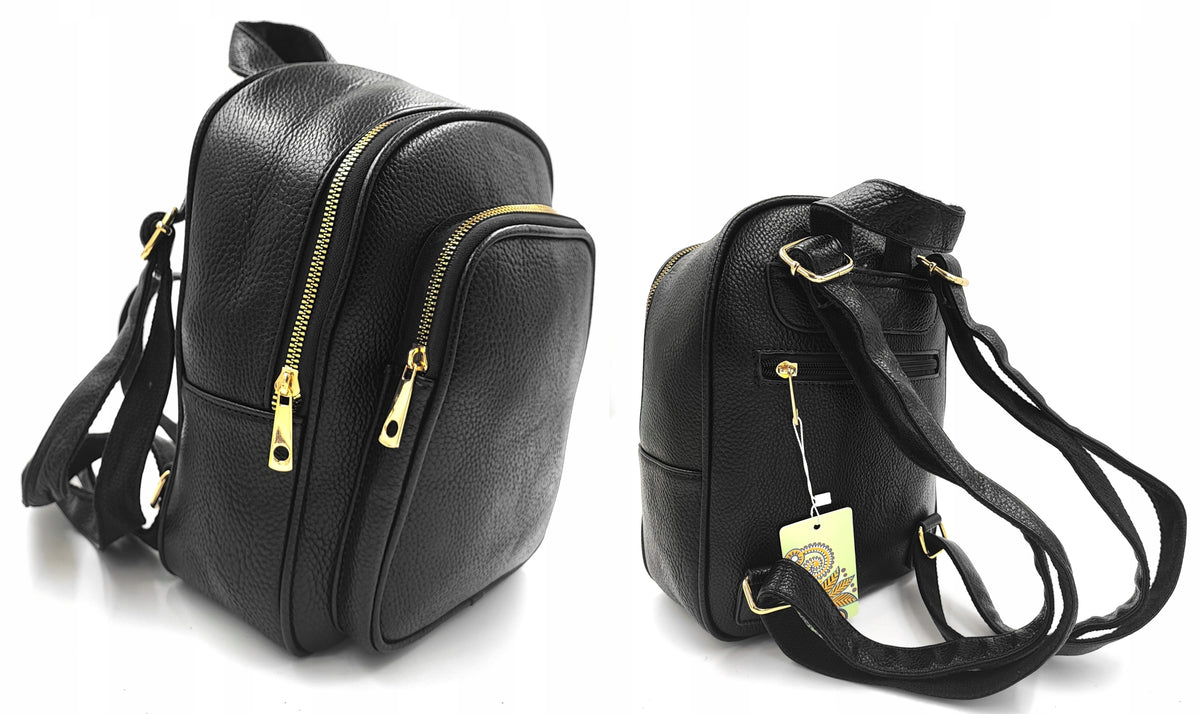 Backpack women's eco leather elegant urban comfortable fashionable