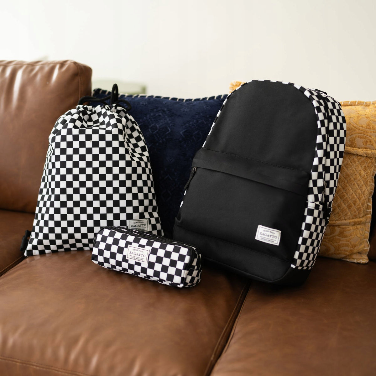 Backpack women's urban school bag for shoes roomy lightweight ZAGATTO Brand Zagatto