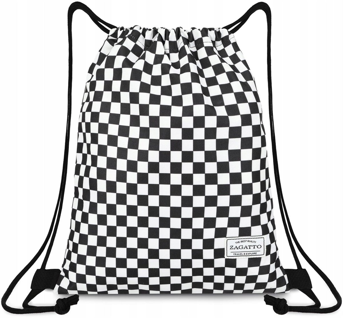 Backpack women's urban school bag for shoes roomy lightweight ZAGATTO