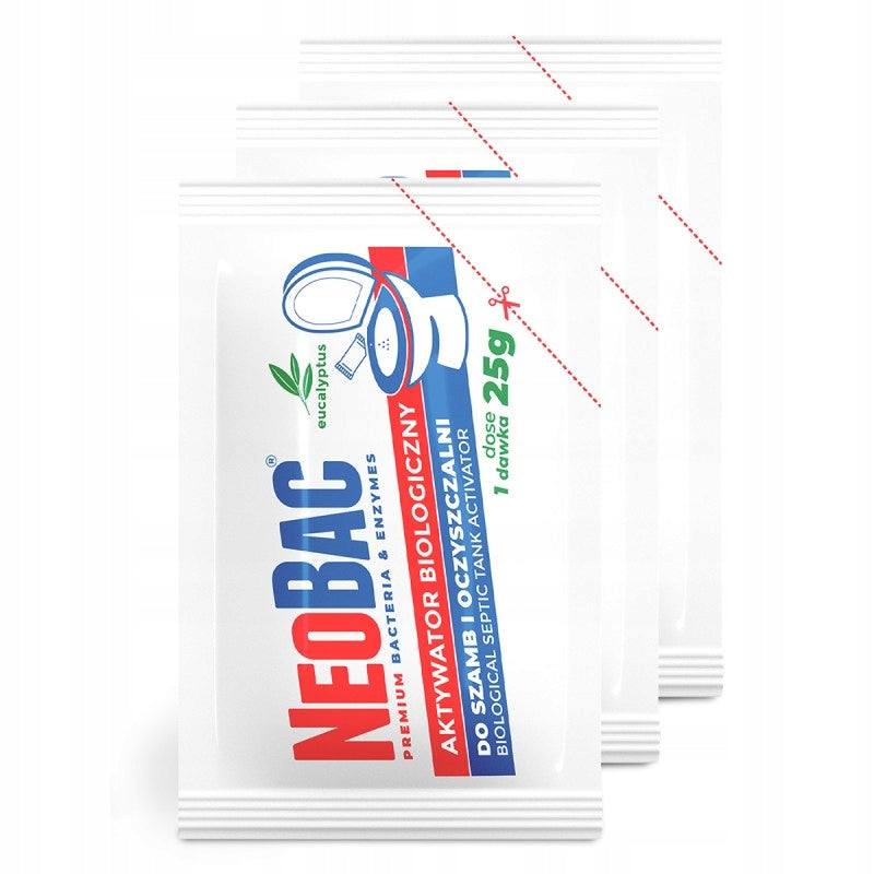 Bacteria for SEPTIC TANK NeoBac Sachets 2in1 ODORY SHEEPSKIN COAT FAT 6M Manufacturer NeoBac
