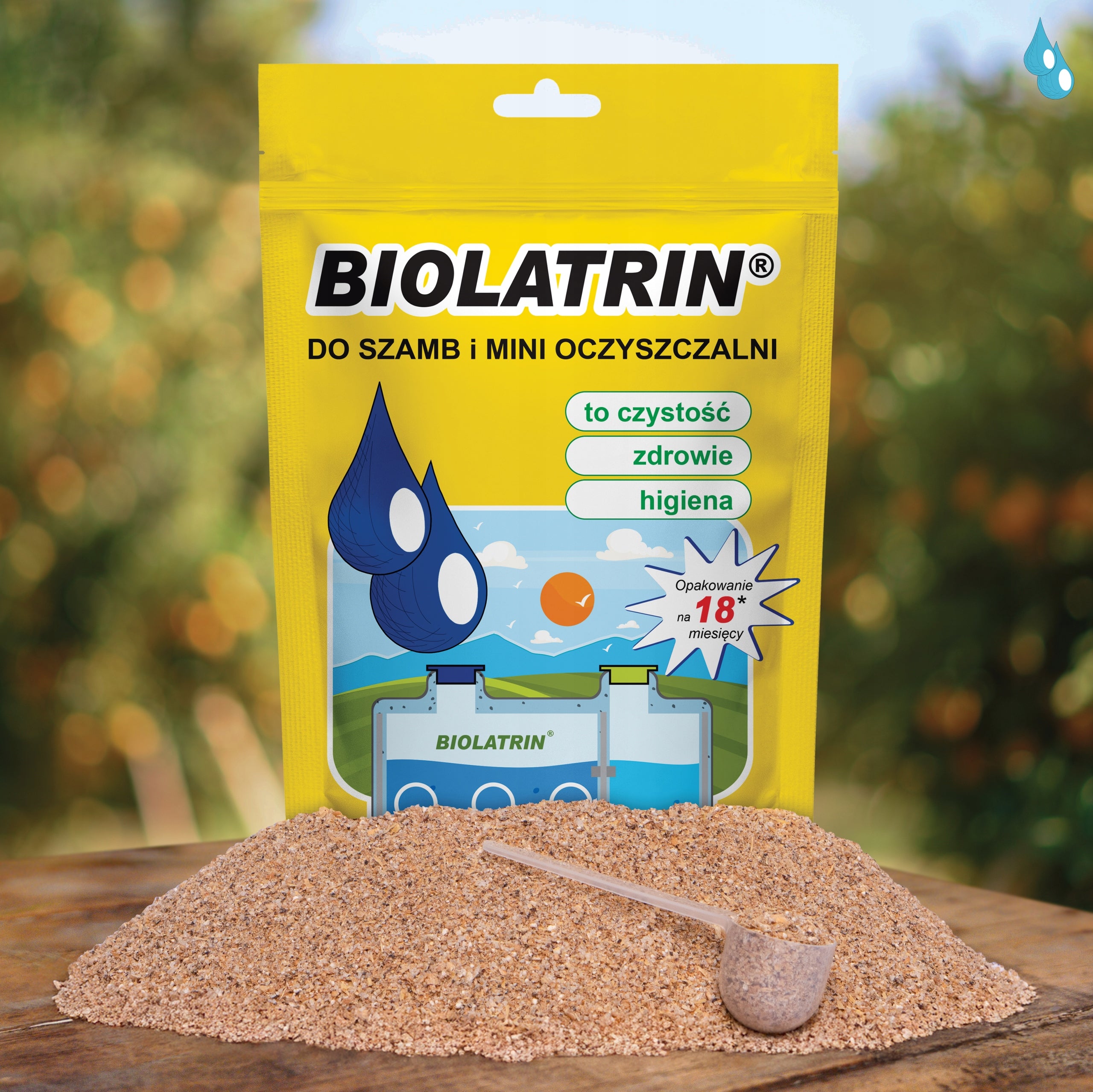 Bacteria for septic tank, strong bioproduct - once a month! BIOLATRIN for 3 years Manufacturer Hantpol