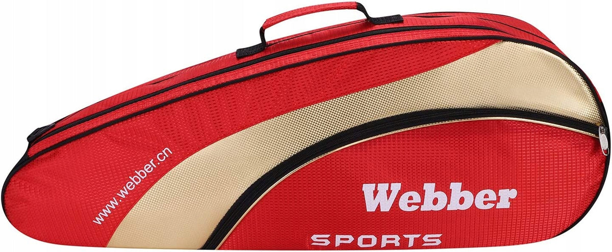 Bad of Badminton Racket/ Tennis Large Capacity T Color white