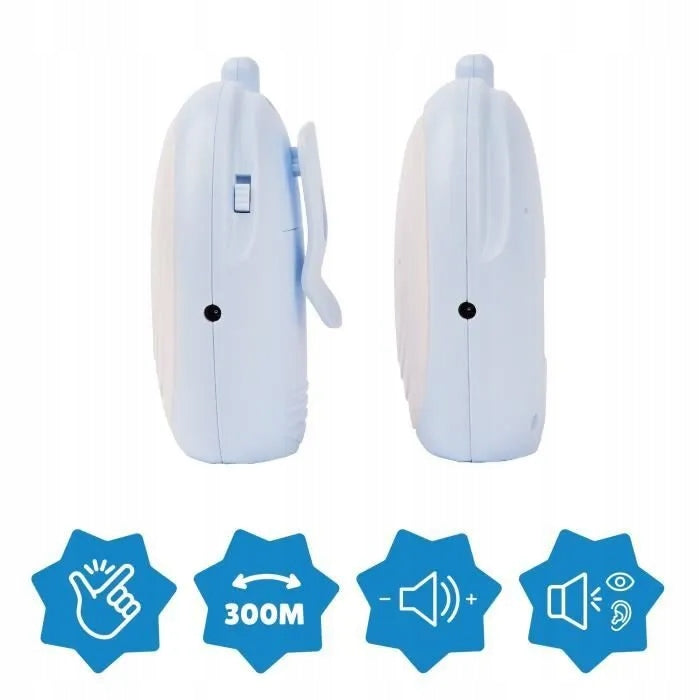 Badabulle Audio Babyphone - breath and sound monitor, range up to 300 m Brand Badabulle