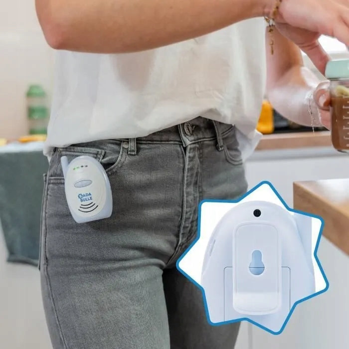 Badabulle Audio Babyphone - breath and sound monitor, range up to 300 m Manufacturer code B014011