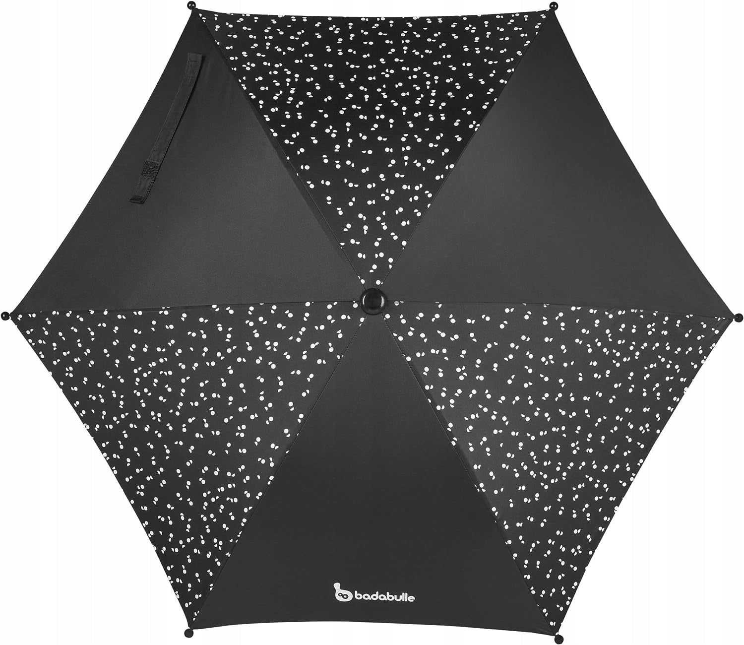Sonnenschirm für Kinder Badabulle, 80 cm, schwarz 