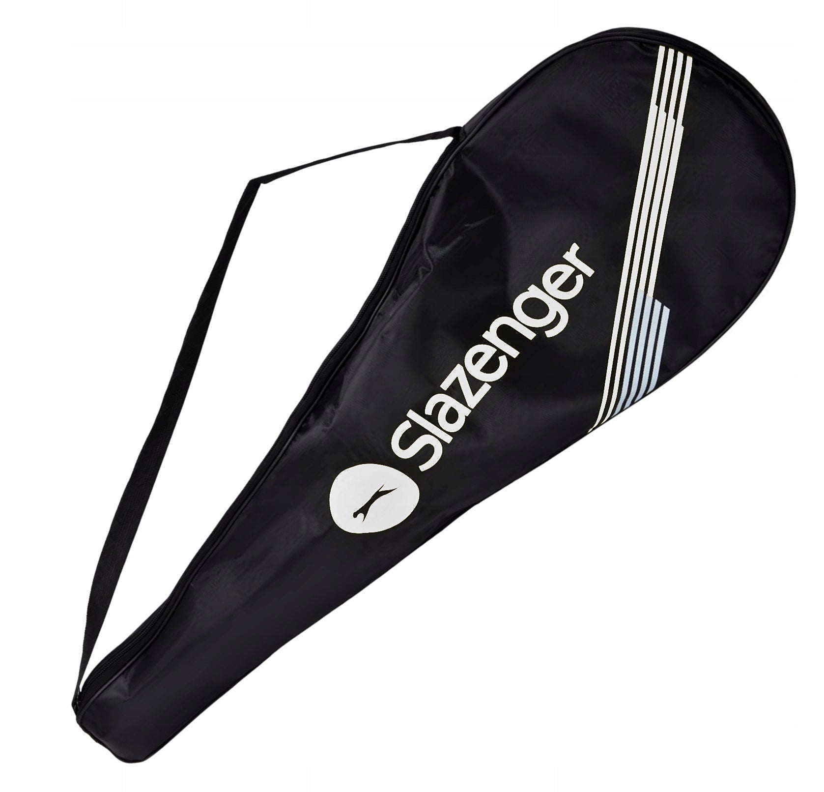 Badminton 2 rackets pallets blue +2 darts Dunlop cover Slazenger Manufacturer code 2559547CS-BLUE_SILVER