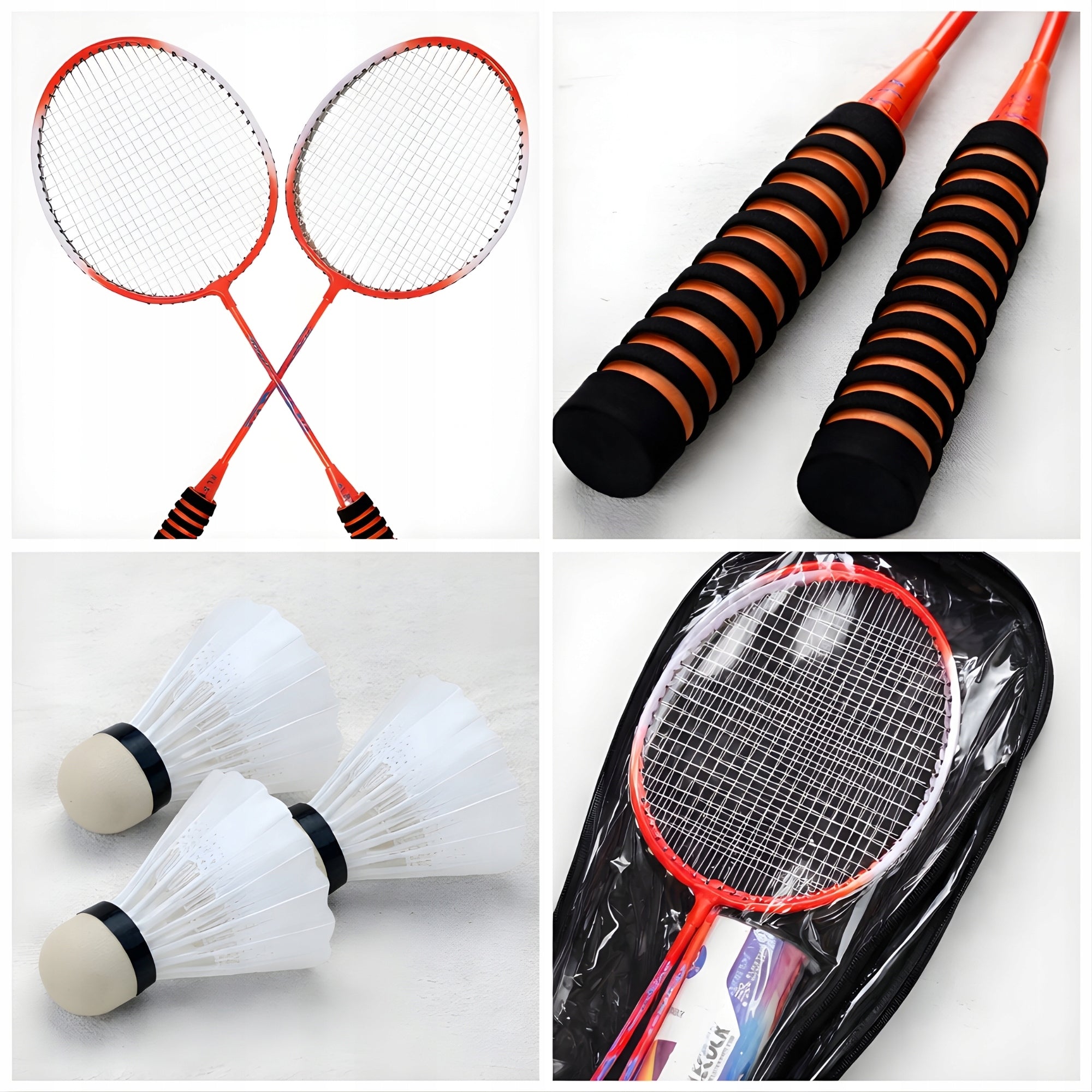 Badminton Set Pallets 2x Racket 2x Babington Dart For Pokro Game Brand Sferazabawek