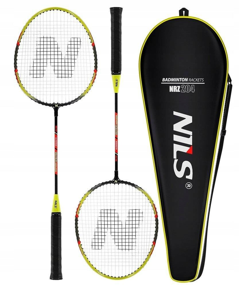 Badminton racket set with aluminum cover 2 pieces Nils