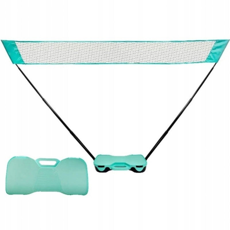 Badminton set Ecarla 2 rackets 2 shuttlecocks net blue 5 elements Kind shuttlecock cover rocket mesh shuttlecock set racket set racket set with shuttlecock