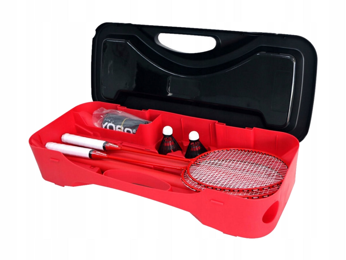 Badminton set Kayoba black 6 elements with net and rackets Brand KAYOBA