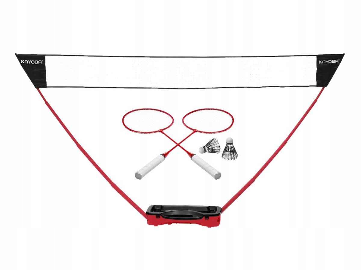 Badminton set Kayoba black 6 elements with net and rackets Manufacturer code 007680